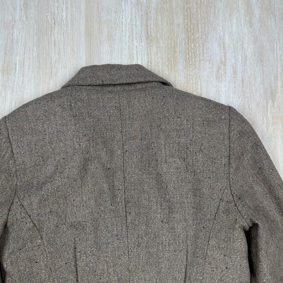 Anthropologie Cartonnier Wool Blend Equestrian Business Casual Blazer Jacket 2 - Picture 14 of 14